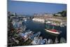 Fishing Boats in Harbor-Vittoriano Rastelli-Mounted Photographic Print