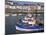 Fishing Boats in Harbour and Houses on Waterfront Beyond, Rosmeur, Douarnenez, Bretagne, France-Thouvenin Guy-Mounted Photographic Print