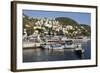 Fishing Boats in Harbour, Kas, Lycia-Stuart Black-Framed Photographic Print