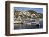 Fishing Boats in Harbour, Kas, Lycia-Stuart Black-Framed Photographic Print