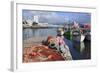 Fishing Boats in Harbour, Ponta Delgada Port, Sao Miguel Island, Azores, Portugal, Atlantic, Europe-Richard Cummins-Framed Photographic Print