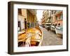 Fishing Boats in Manarola, Cinque Terre, Tuscany, Italy-Richard Duval-Framed Photographic Print