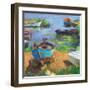 Fishing Boats in Marsala-Nancie King Mertz-Framed Art Print