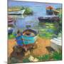 Fishing Boats in Marsala-Nancie King Mertz-Mounted Premium Giclee Print