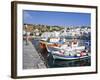 Fishing Boats in Mykonos Town, Island of Mykonos, Cyclades, Greek Islands, Greece, Europe-Richard Cummins-Framed Photographic Print