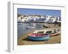 Fishing Boats in Mykonos Town, Island of Mykonos, Cyclades, Greek Islands, Greece, Europe-Richard Cummins-Framed Photographic Print