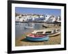 Fishing Boats in Mykonos Town, Island of Mykonos, Cyclades, Greek Islands, Greece, Europe-Richard Cummins-Framed Photographic Print