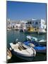 Fishing Boats in Naoussa, Paros, Greece-Bill Bachmann-Mounted Photographic Print