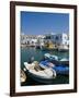 Fishing Boats in Naoussa, Paros, Greece-Bill Bachmann-Framed Photographic Print