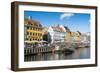 Fishing Boats in Nyhavn, 17th Century Waterfront, Copenhagen, Denmark, Scandinavia, Europe-Michael Runkel-Framed Photographic Print