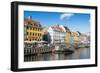 Fishing Boats in Nyhavn, 17th Century Waterfront, Copenhagen, Denmark, Scandinavia, Europe-Michael Runkel-Framed Photographic Print