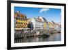 Fishing Boats in Nyhavn, 17th Century Waterfront, Copenhagen, Denmark, Scandinavia, Europe-Michael Runkel-Framed Photographic Print