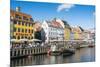 Fishing Boats in Nyhavn, 17th Century Waterfront, Copenhagen, Denmark, Scandinavia, Europe-Michael Runkel-Mounted Photographic Print