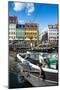 Fishing Boats in Nyhavn, 17th Century Waterfront, Copenhagen, Denmark, Scandinavia, Europe-Michael Runkel-Mounted Photographic Print