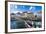 Fishing Boats in Nyhavn, 17th Century Waterfront, Copenhagen, Denmark, Scandinavia, Europe-Michael Runkel-Framed Photographic Print