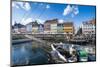 Fishing Boats in Nyhavn, 17th Century Waterfront, Copenhagen, Denmark, Scandinavia, Europe-Michael Runkel-Mounted Photographic Print