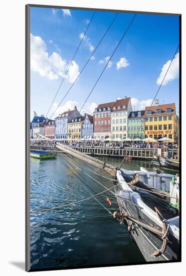 Fishing Boats in Nyhavn, 17th Century Waterfront, Copenhagen, Denmark, Scandinavia, Europe-Michael Runkel-Mounted Photographic Print