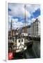 Fishing Boats in Nyhavn, 17th Century Waterfront, Copenhagen, Denmark-Michael Runkel-Framed Photographic Print