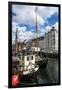 Fishing Boats in Nyhavn, 17th Century Waterfront, Copenhagen, Denmark-Michael Runkel-Framed Photographic Print