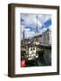 Fishing Boats in Nyhavn, 17th Century Waterfront, Copenhagen, Denmark-Michael Runkel-Framed Photographic Print