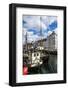 Fishing Boats in Nyhavn, 17th Century Waterfront, Copenhagen, Denmark-Michael Runkel-Framed Photographic Print