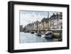 Fishing Boats in Nyhavn, 17th Century Waterfront, Copenhagen, Denmark-Michael Runkel-Framed Photographic Print