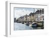 Fishing Boats in Nyhavn, 17th Century Waterfront, Copenhagen, Denmark-Michael Runkel-Framed Photographic Print