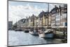 Fishing Boats in Nyhavn, 17th Century Waterfront, Copenhagen, Denmark-Michael Runkel-Mounted Photographic Print