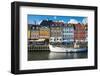 Fishing Boats in Nyhavn, 17th Century Waterfront, Copenhagen, Denmark-Michael Runkel-Framed Photographic Print