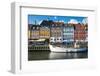 Fishing Boats in Nyhavn, 17th Century Waterfront, Copenhagen, Denmark-Michael Runkel-Framed Photographic Print