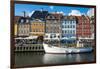 Fishing Boats in Nyhavn, 17th Century Waterfront, Copenhagen, Denmark-Michael Runkel-Framed Photographic Print
