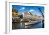 Fishing Boats in Nyhavn, 17th Century Waterfront, Copenhagen, Denmark-Michael Runkel-Framed Photographic Print