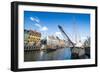 Fishing Boats in Nyhavn, 17th Century Waterfront, Copenhagen, Denmark-Michael Runkel-Framed Photographic Print