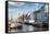 Fishing Boats in Nyhavn, 17th Century Waterfront, Copernhagen, Denmark, Scandinavia, Europe-Michael Runkel-Framed Stretched Canvas