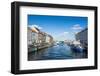 Fishing Boats in Nyhavn, 17th Century Waterfront, Copernhagen, Denmark, Scandinavia, Europe-Michael Runkel-Framed Photographic Print