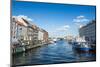 Fishing Boats in Nyhavn, 17th Century Waterfront, Copernhagen, Denmark, Scandinavia, Europe-Michael Runkel-Mounted Photographic Print