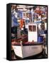 Fishing Boats in Port, Concarneau, Brittany, France-Nick Wood-Framed Stretched Canvas