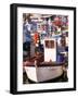 Fishing Boats in Port, Concarneau, Brittany, France-Nick Wood-Framed Photographic Print