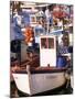 Fishing Boats in Port, Concarneau, Brittany, France-Nick Wood-Mounted Photographic Print