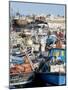 Fishing Boats in Port, Tangier, Morocco, North Africa, Africa-Charles Bowman-Mounted Photographic Print