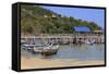 Fishing Boats in Porto Malai, Chenang City, Langkawi Island, Malaysia, Southeast Asia, Asia-Richard Cummins-Framed Stretched Canvas