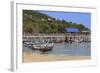 Fishing Boats in Porto Malai, Chenang City, Langkawi Island, Malaysia, Southeast Asia, Asia-Richard Cummins-Framed Photographic Print