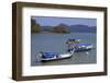 Fishing Boats in Porto Malai, Chenang City, Langkawi Island, Malaysia, Southeast Asia, Asia-Richard Cummins-Framed Photographic Print