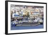 Fishing Boats in Santa Catalina Port-Richard Cummins-Framed Photographic Print