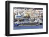 Fishing Boats in Santa Catalina Port-Richard Cummins-Framed Photographic Print