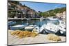 Fishing Boats in Sipan Harbor-Matthew Williams-Ellis-Mounted Photographic Print