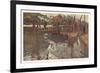 Fishing Boats in Tarbert Harbour, Loch Fyne-null-Framed Art Print