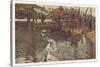 Fishing Boats in Tarbert Harbour, Loch Fyne-null-Stretched Canvas