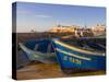 Fishing Boats in the Coastal City of Essaouira, Morocco, North Africa, Africa-null-Stretched Canvas