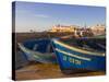 Fishing Boats in the Coastal City of Essaouira, Morocco, North Africa, Africa-null-Stretched Canvas